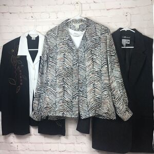 12P- Allison Daley 4Pc. Set career jackets…